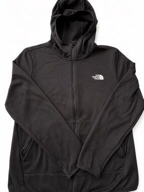 The North Face Black Sweatshirt with White Logo